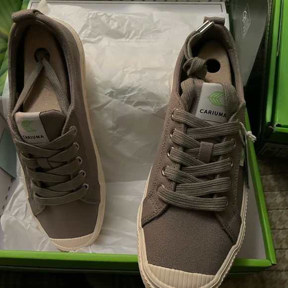 OCA Low Mystic Grey Canvas Sneakers - Picture 7 of 7